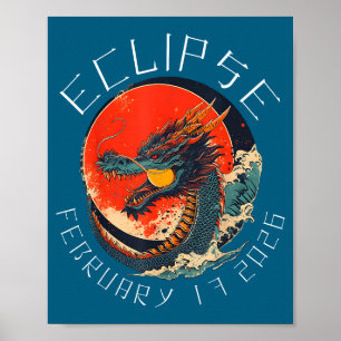 Poster Chemise Éclipse Solaire 02 17 26