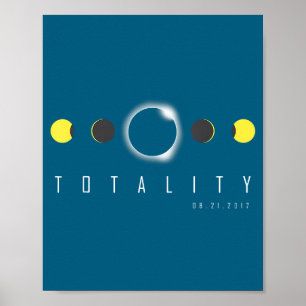 Poster Chemise Éclipse Totale 2017 Éclipse Solaire