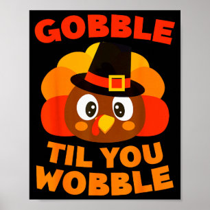 Poster Chemise Gobble jusqu'à ce que vous titubiez Hommes