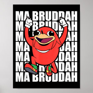 Poster Chemise Guerrier de Tribu Ougandais Mème Vr