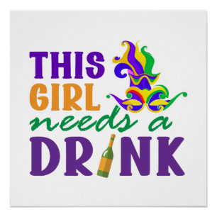 Poster Chemise Mardi Grass Festival   Mardi Gras