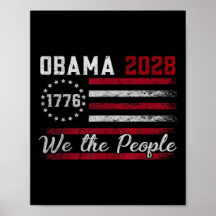Poster Chemise Obama 2028 Obama pour président