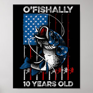 Poster Chemise officielement 10 ans 10ème anniversaire pê