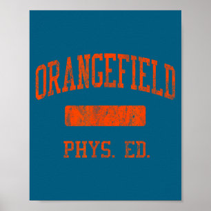 Poster Chemise Orangefield High School Hs Orangefield