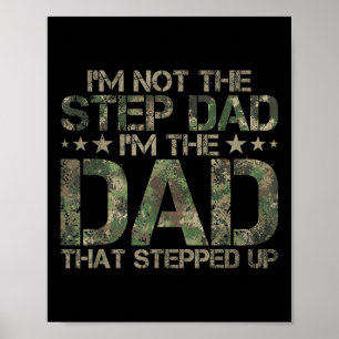 Poster Chemise Papa Qui a Franchi le Pas - Papa Américain