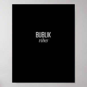 Poster Chemise russe Bublik femmes hommes enfants garçons