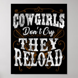 Poster Chemises de cow-girls ne pleurent pas, elles recha