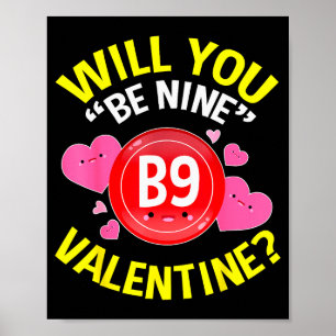 Poster Chemises de la Saint-Valentin pour les amateurs de