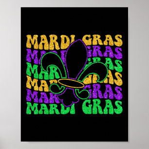 Poster Chemises de Mardi Gras pour femmes enfants hommes