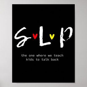 Poster Chemises de professeur Slp Orthophoniste Gif
