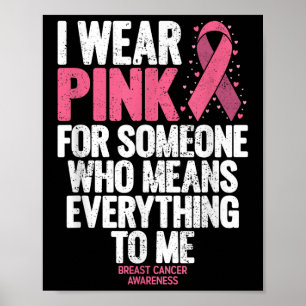 Poster Chemises de sensibilisation au cancer du sein pour