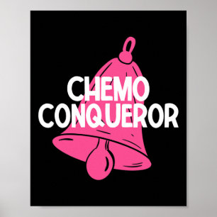 Poster Chemo Conquérant Fin Du Traitement Chemo Bande De