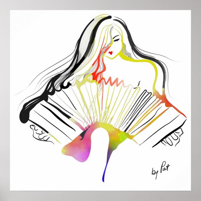 Poster Cher Bandoneon (Devant)