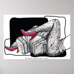 Poster Cher Bandoneon Tango