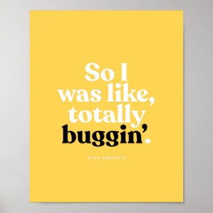 Poster Cher Horowitz - Clueless - J'étais comme