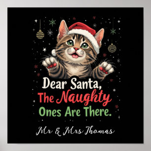 Poster Cher Père Noël, Ce Sont Les Vilains Drôle