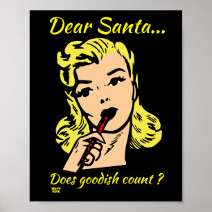 POSTER CHER PÈRE NOËL.. GOODISH COMPTE-T-IL ?