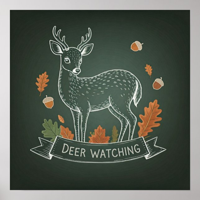 Poster Chère observation : Embrassez l'Esprit d'automne ! (Devant)