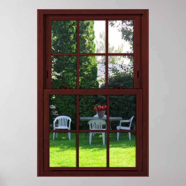 Poster Cherry Wood Photo Jardin Voir l'affiche (Devant)