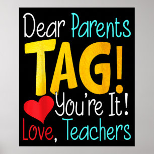 Poster Chers Parents Day You It Love Enseignants