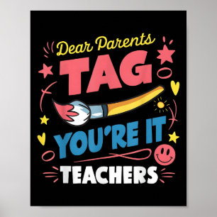 Poster Chers parents Étiquette Vous êtes ça l'amour Ensei