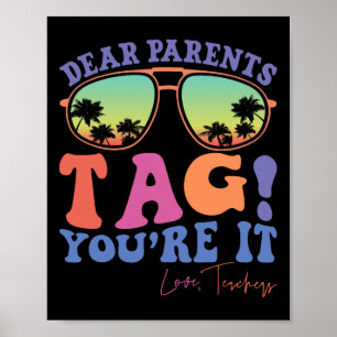 Poster Chers parents Étiquette Vous êtes ça l'amour Ensei