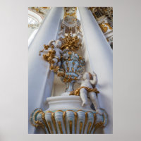 Chérubins dans l'église de Wieskirche