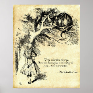 Poster Cheshire Cat