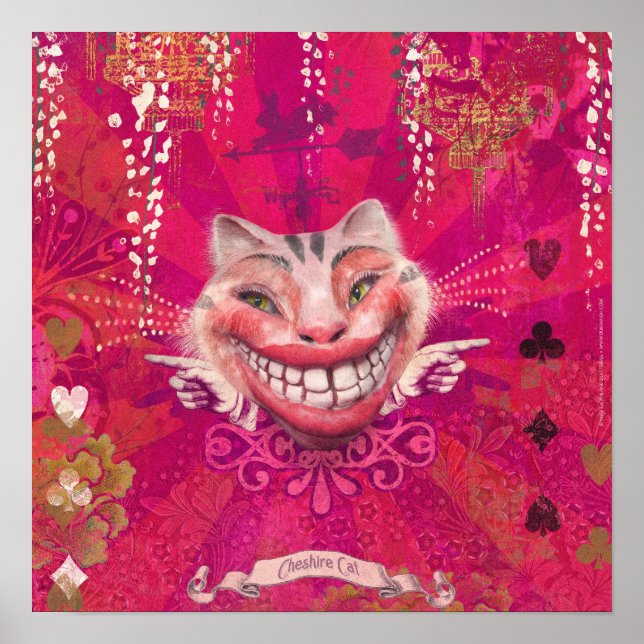 Poster Cheshire Cat (Devant)