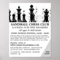 Chessboard, Chess Club Publicité