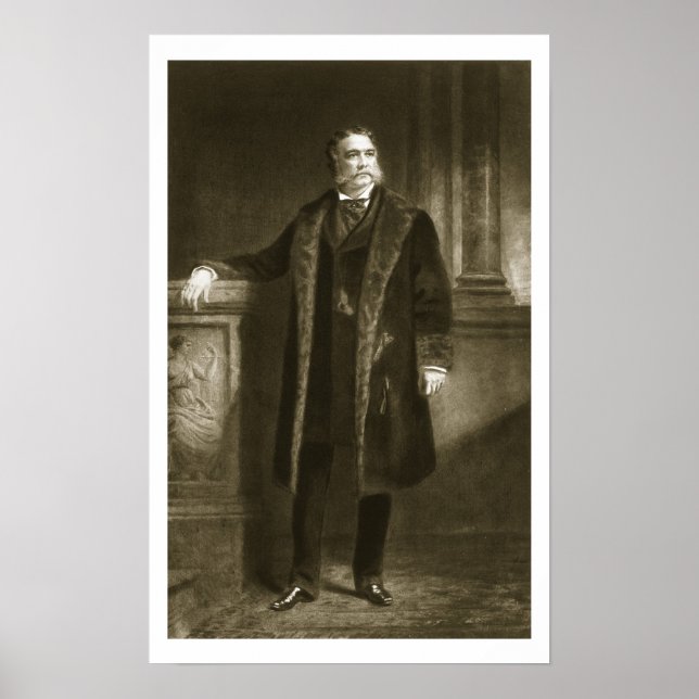 Poster Chester A. Arthur, 21e Président de l'United St (Devant)