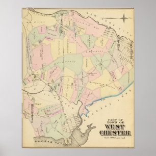 Poster Chester occidental, New York