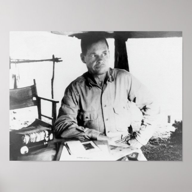 Poster Chesty Puller On Guadalcanal - WW2 1942 (Devant)