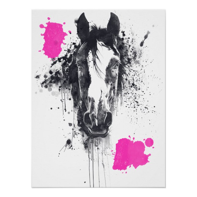 Poster Cheval (Devant)