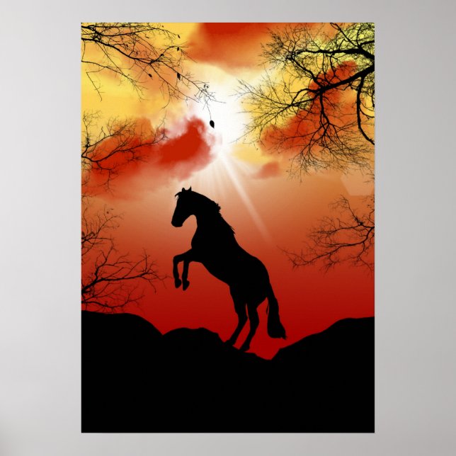 Poster Cheval (Devant)