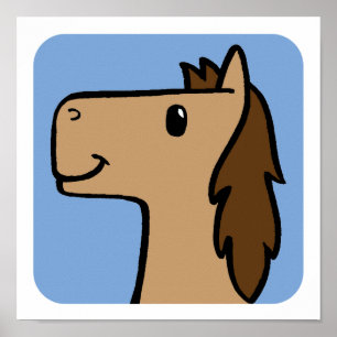 Poster Cheval