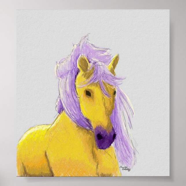 Poster Cheval (Devant)