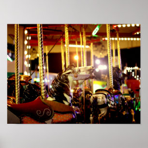 Poster Cheval à la Foire