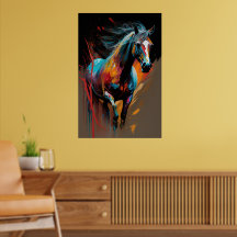 Cheval Abstrait 2