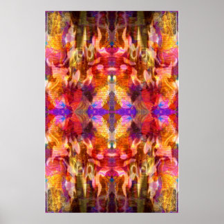 Poster Cheval d'abondance Feng Shui par surprise