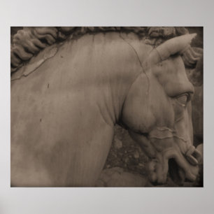 Poster Cheval d'Art de la Renaissance italienne