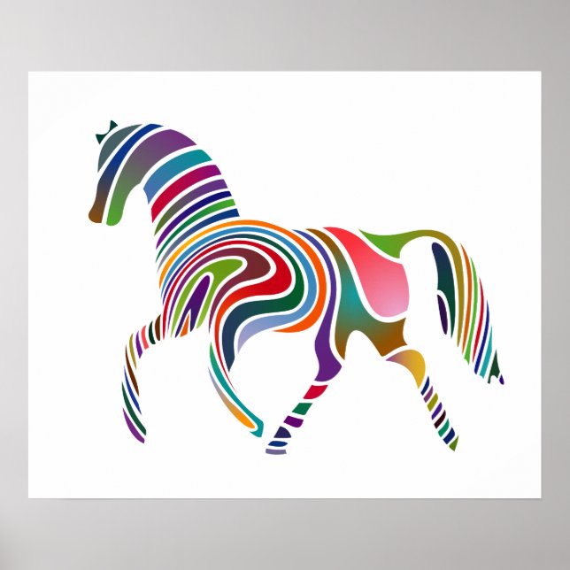 Poster Cheval d'Imaginaire (Devant)