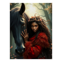 Cheval et compagnon Imaginaire Art