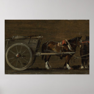 Poster Cheval et Panier - John Constable