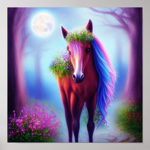 Poster Cheval fantastique