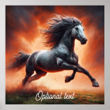 Cheval gris et pompier des Prairies