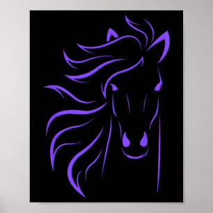 Poster Cheval Lover Cadeaux Femmes Equestre Hommes Horseb