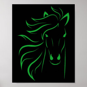 Poster Cheval Lover Cadeaux Femmes Equestre Hommes Horseb