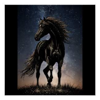 Poster Cheval Majestueux