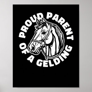 Poster Cheval Rider Gelding - Cheval Équitation Équitatio